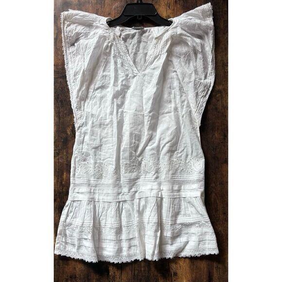 St.ROCHE
Size XS Casual White Cotton Dress - Picture 1 of 8